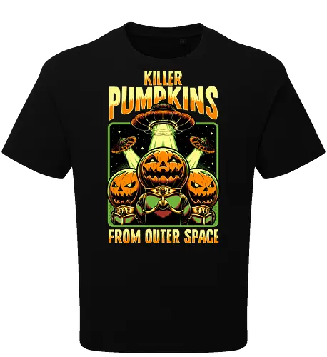 Halloween Pumpkin Space Movie