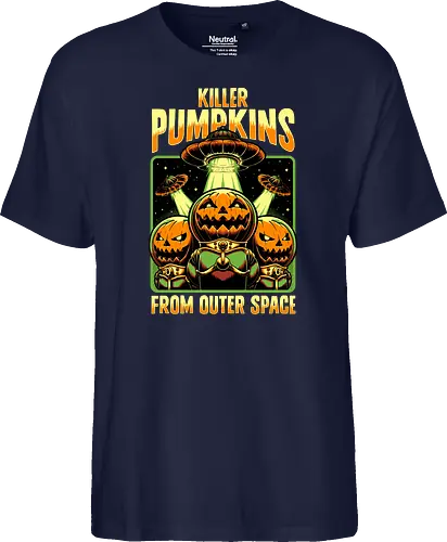 Halloween Pumpkin Space Movie