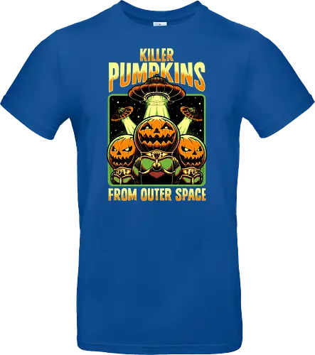 Halloween Pumpkin Space Movie