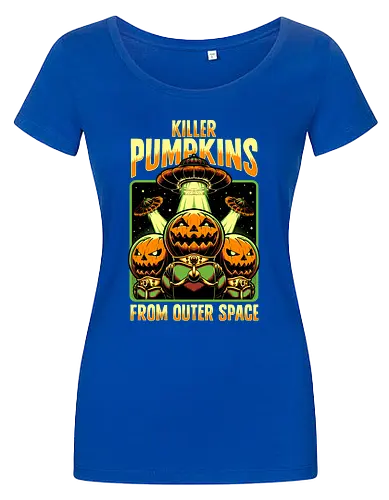 Halloween Pumpkin Space Movie