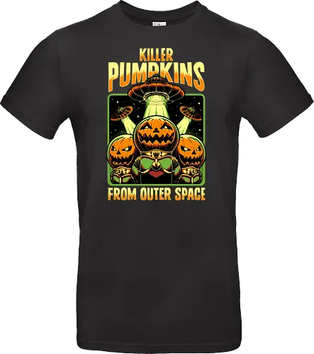 Halloween Pumpkin Space Movie