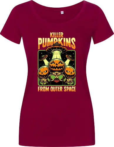 Halloween Pumpkin Space Movie