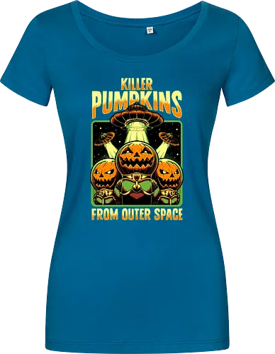 Halloween Pumpkin Space Movie