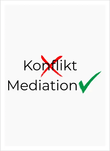 Konflikt nein Mediation ja
