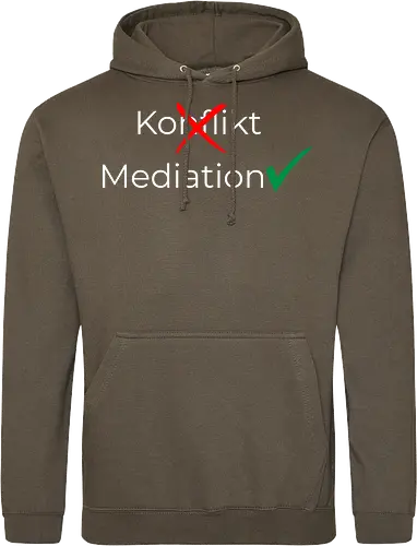 Konflikt nein Mediation ja Weiß