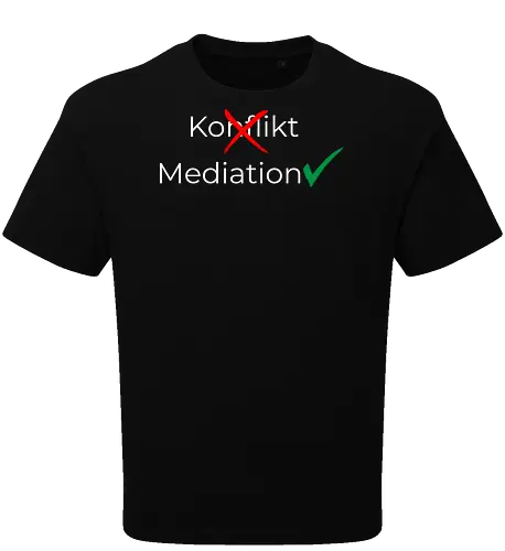 Konflikt nein Mediation ja Weiß