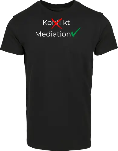 Konflikt nein Mediation ja Weiß