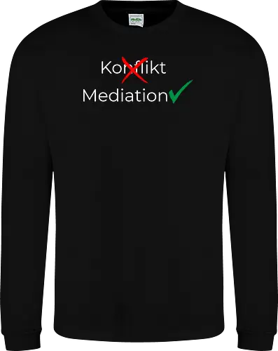 Konflikt nein Mediation ja Weiß