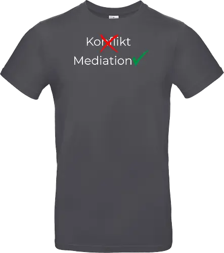 Konflikt nein Mediation ja Weiß