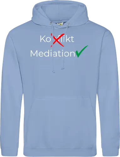 Konflikt nein Mediation ja Weiß