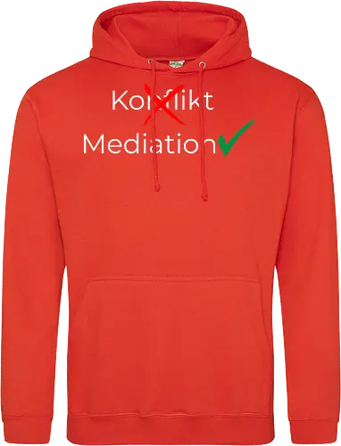 Konflikt nein Mediation ja Weiß