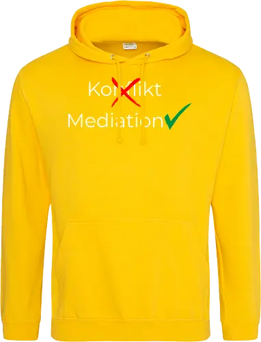 Konflikt nein Mediation ja Weiß