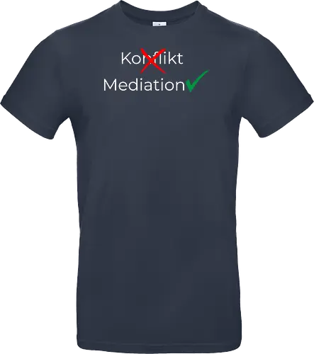Konflikt nein Mediation ja Weiß