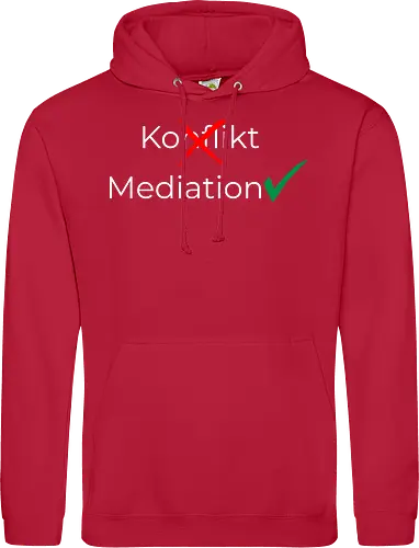 Konflikt nein Mediation ja Weiß