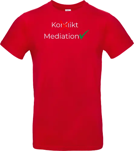 Konflikt nein Mediation ja Weiß