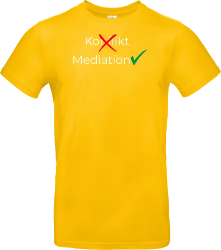 Konflikt nein Mediation ja Weiß