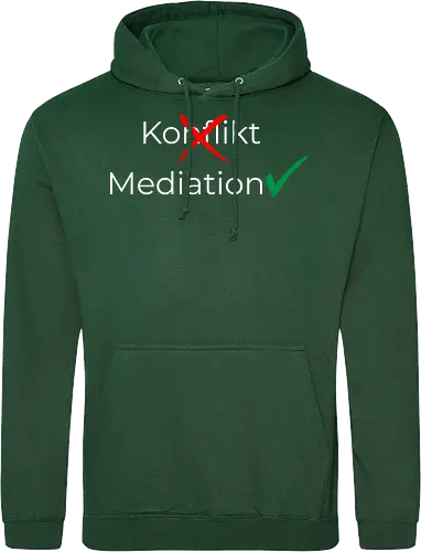 Konflikt nein Mediation ja Weiß