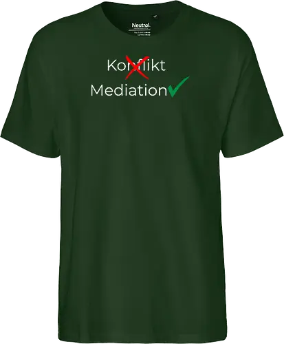 Konflikt nein Mediation ja Weiß