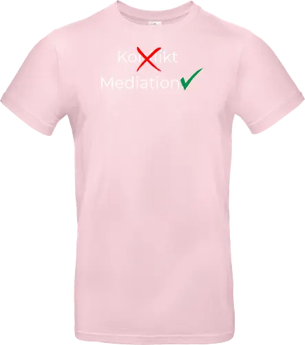 Konflikt nein Mediation ja Weiß