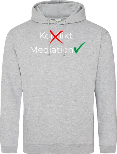 Konflikt nein Mediation ja Weiß