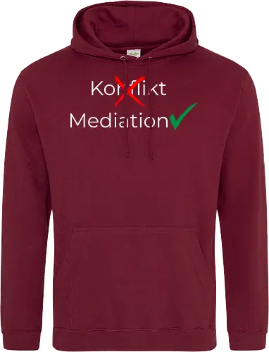 Konflikt nein Mediation ja Weiß