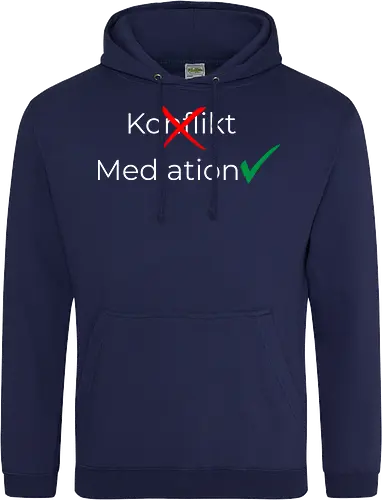 Konflikt nein Mediation ja Weiß