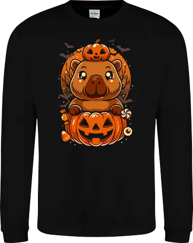 Cute Capybara Pumpkin
