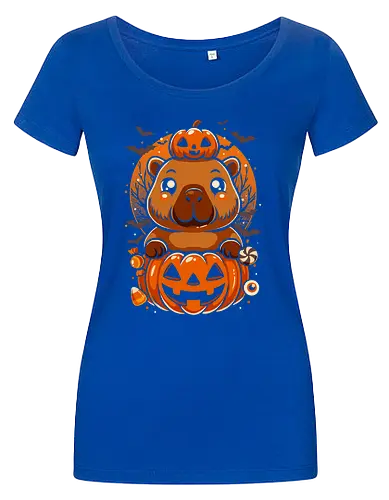 Cute Capybara Pumpkin