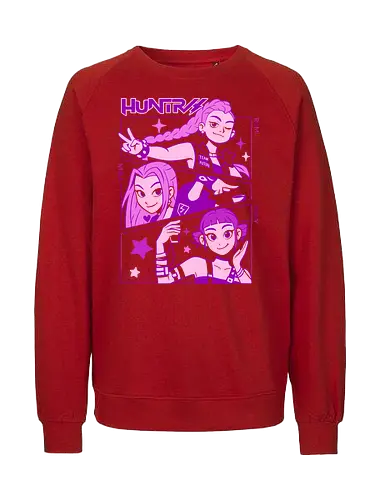 Huntress Squad - RWBY, Ice Queendom, anime, manga, Rumi, Mira, Zoey, fan art, t-shirt design, art print, pop culture, geek art, stylish, monochrome, anime girls, team RWBY, Rooster Teeth, Japanese animation - Fairtrade Sweatshirt