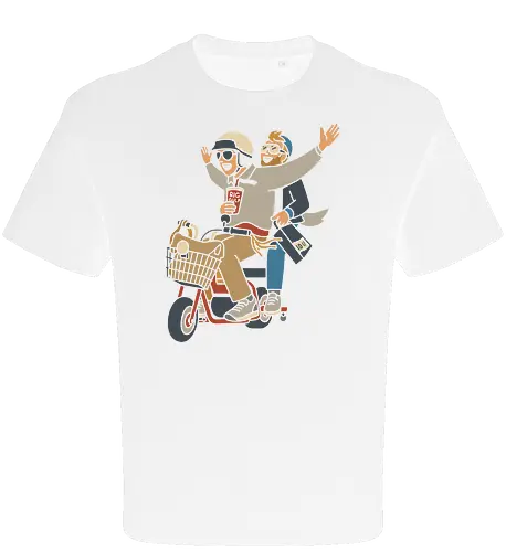 On a Moped for a Good Time