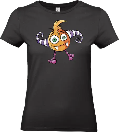 Halloweenie - Halloween, süß, cute, Kreatur, Monster, lieb, goldig, kind - Standard T-Shirt (Women)