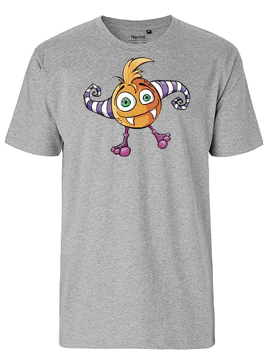 Halloweenie - Halloween, süß, cute, Kreatur, Monster, lieb, goldig, kind - Fairtrade T-Shirt