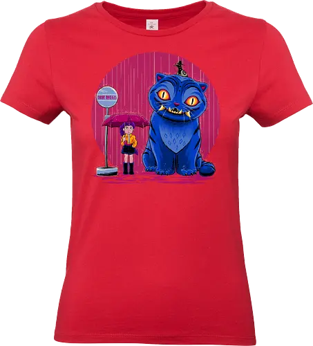 Cat in the Rain - My Neighbour Totoro, Anime, famous anime, Kpop Demon Hunters - Standard T-Shirt (Women)