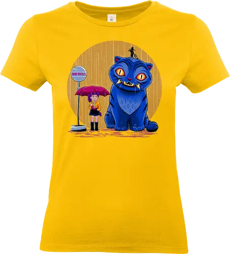 Cat in the Rain - My Neighbour Totoro, Anime, famous anime, Kpop Demon Hunters - Standard T-Shirt (Women)