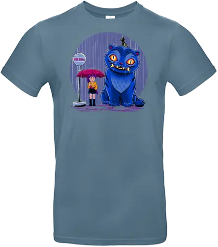 Cat in the Rain - My Neighbour Totoro, Anime, famous anime, Kpop Demon Hunters - Standard T-Shirt