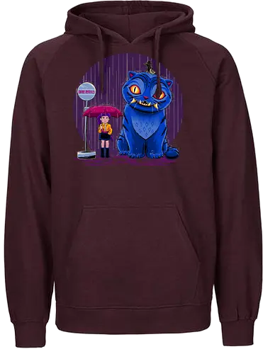 Cat in the Rain - My Neighbour Totoro, Anime, famous anime, Kpop Demon Hunters - Fairtrade Hoodie