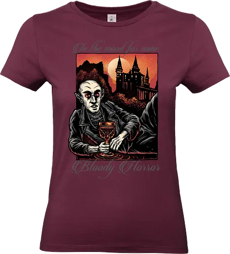 Bloody Horror - Movie, film, horror, vampire, vampires, Halloween, horror movie - Standard T-Shirt (Women)