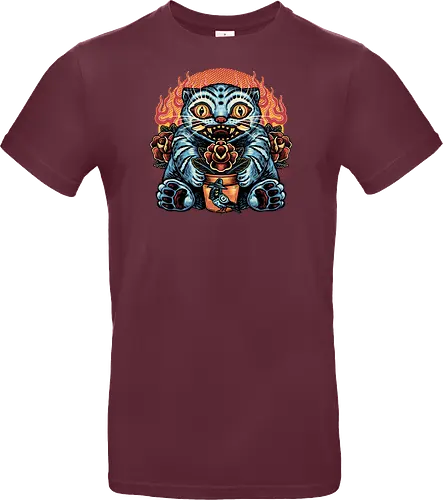 Blue Tiger Red Flame