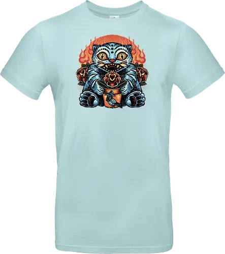 Blue Tiger Red Flame