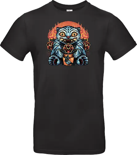 Blue Tiger Red Flame