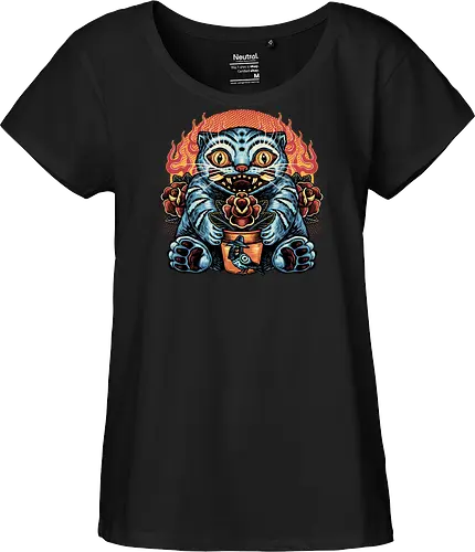 Blue Tiger Red Flame
