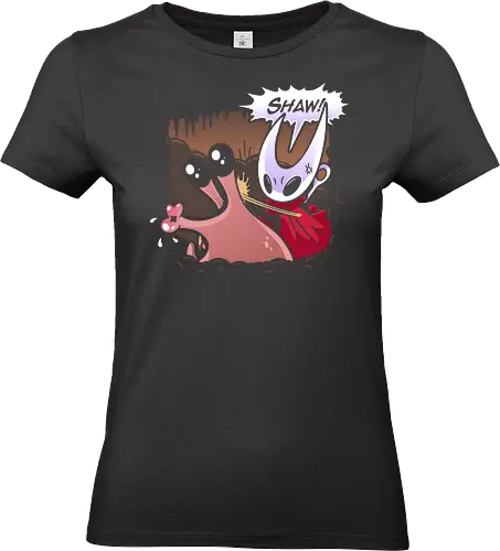 Nuu Slap - demonigote, hollow, knight, gitgud, silksong, hornet, parody, kiss, slap - Standard T-Shirt (Women)
