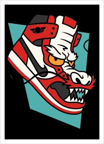 Sneaker Dragon