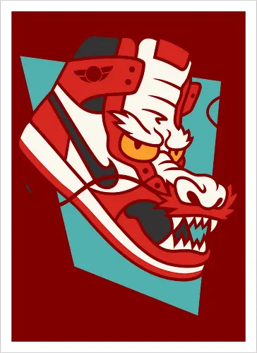 Sneaker Dragon