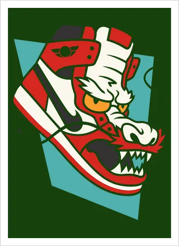 Sneaker Dragon