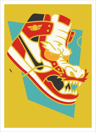 Sneaker Dragon