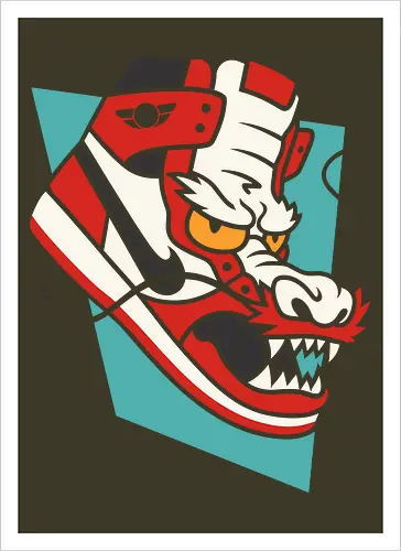 Sneaker Dragon