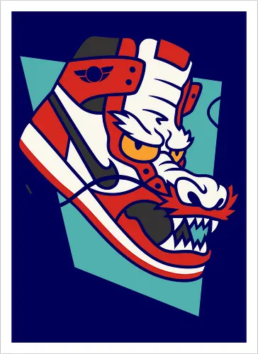 Sneaker Dragon