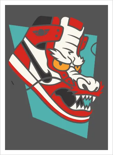 Sneaker Dragon