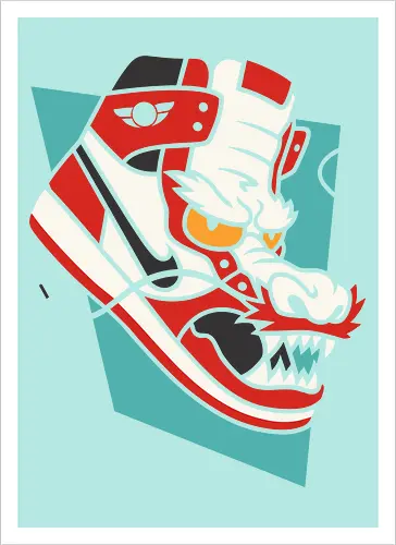 Sneaker Dragon
